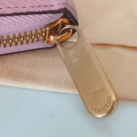 LOUIS VUITTON ✨️ Pink Epi Blooming Flowers Zippy Wallet Rose Ballerine - Picture 11 of 16